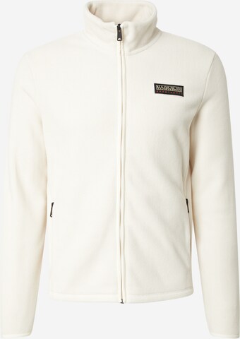 Veste en polaire 'T-IAATO' NAPAPIJRI en beige : devant