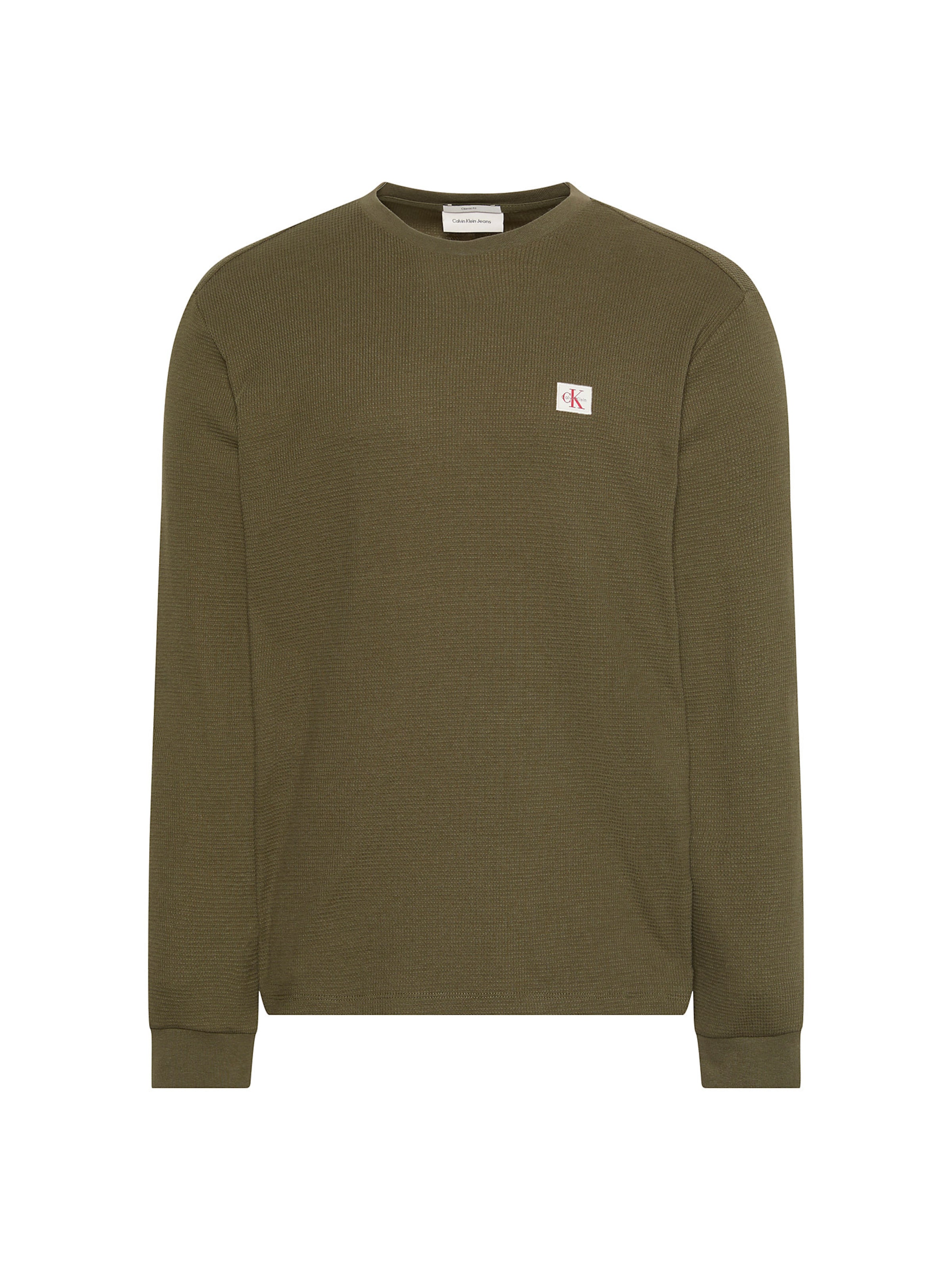 Calvin Klein Jeans Shirt in Green: front