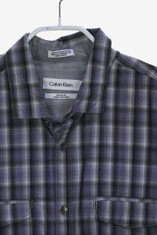 Calvin Klein Hemd S in Grau