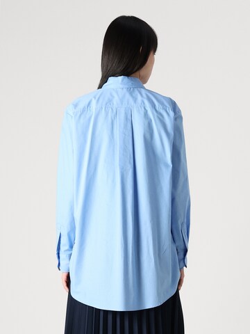 HUGO Blouse in Blue: back