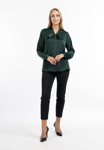 Camicia da donna di usha BLACK LABEL in verde