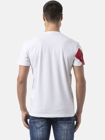CIPO & BAXX T-Shirt 'CT796' in Regular Fit in Weiß