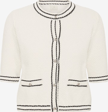 balta Kaffe Kardiganas: priekis