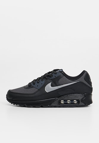 Nike Sportswear Низкие кроссовки 'Air Max 90' в Черный: спереди