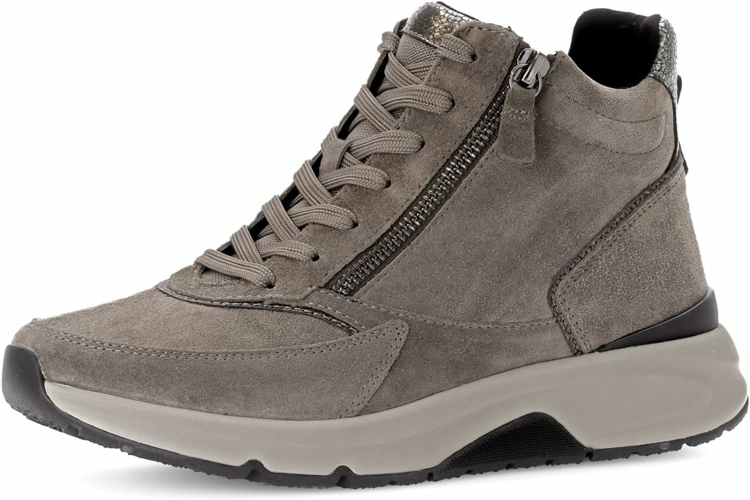 GABOR High-top trainers in Brown: front