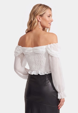 faina - Blusa en blanco