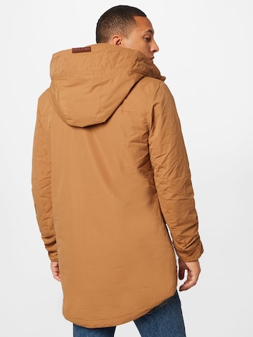 Alife and Kickin Winter parka 'RonAK' in Brown