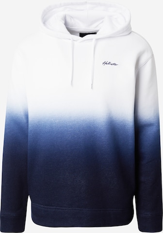 HOLLISTER Sweatshirt 'WEBEX' in Blue: front