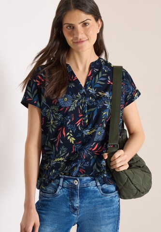 CECIL Bluse in Blau: Vorderseite