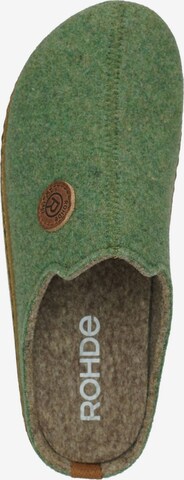 ROHDE Slippers in Green