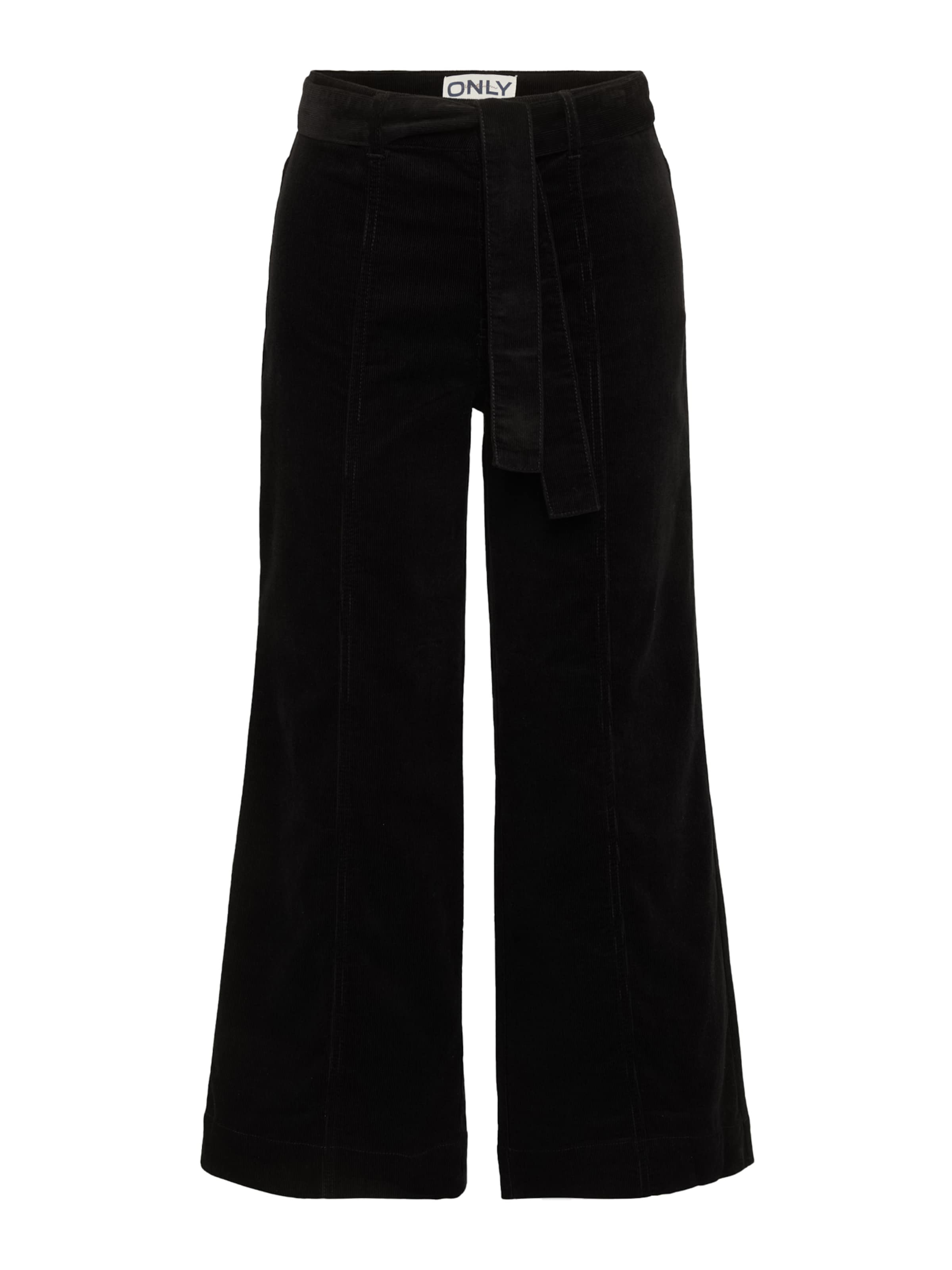 Only Petite Wide leg Pants 'ONLMADISON-NESSA' in Black: front