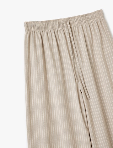 Koton Wide leg Broek in Bruin