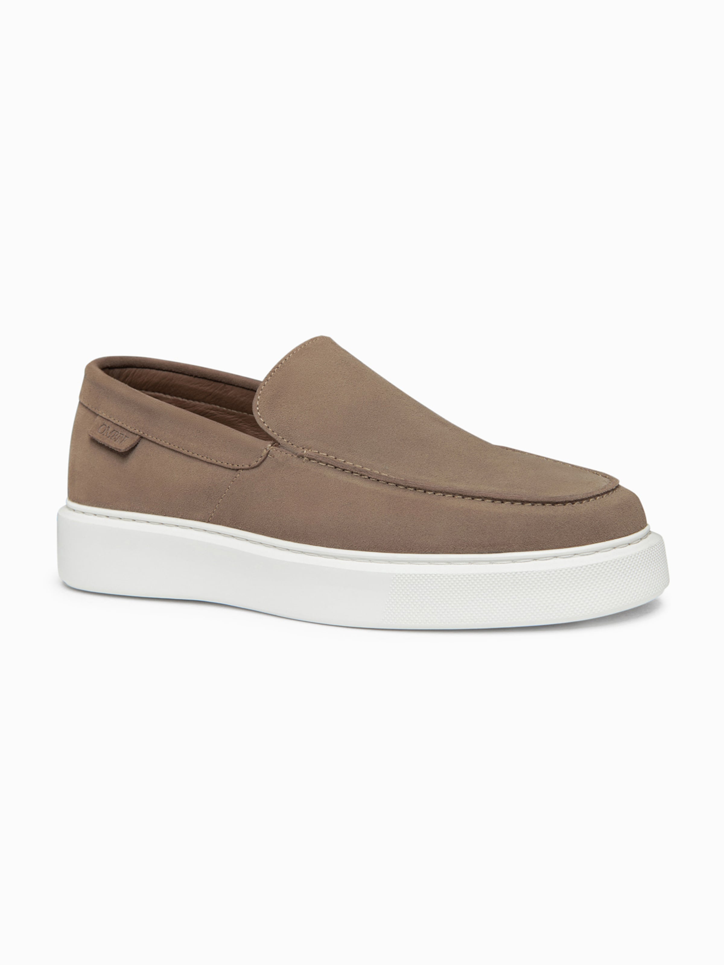 Ombre Mokassin in Beige: Vorderseite