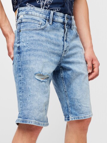 QS Regular Jeans in Blauw