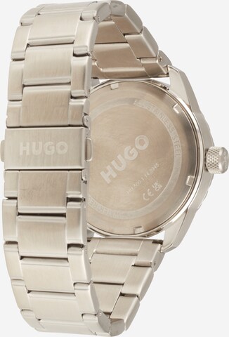 HUGO Analoog horloge 'Trek' in Zilver