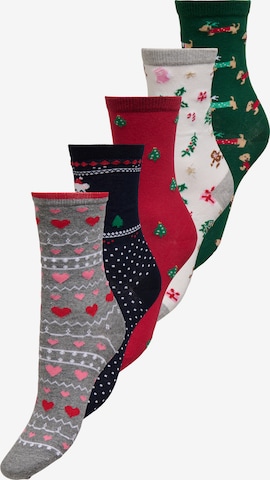 mėlyna ONLY Kojinės 'ONLCHRISTMAS': priekis
