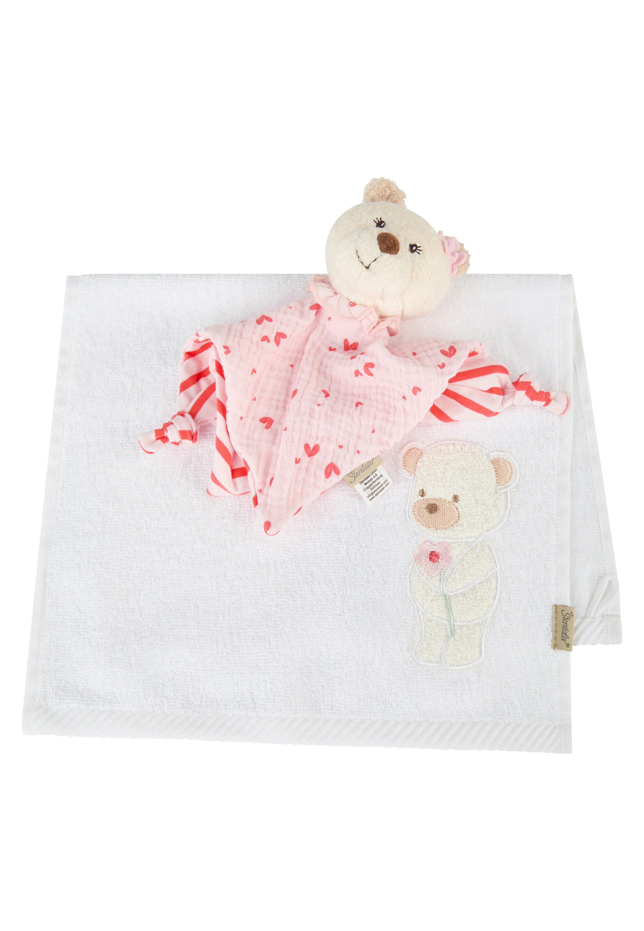 STERNTALER Set 'Bär Betty' in Pink: front