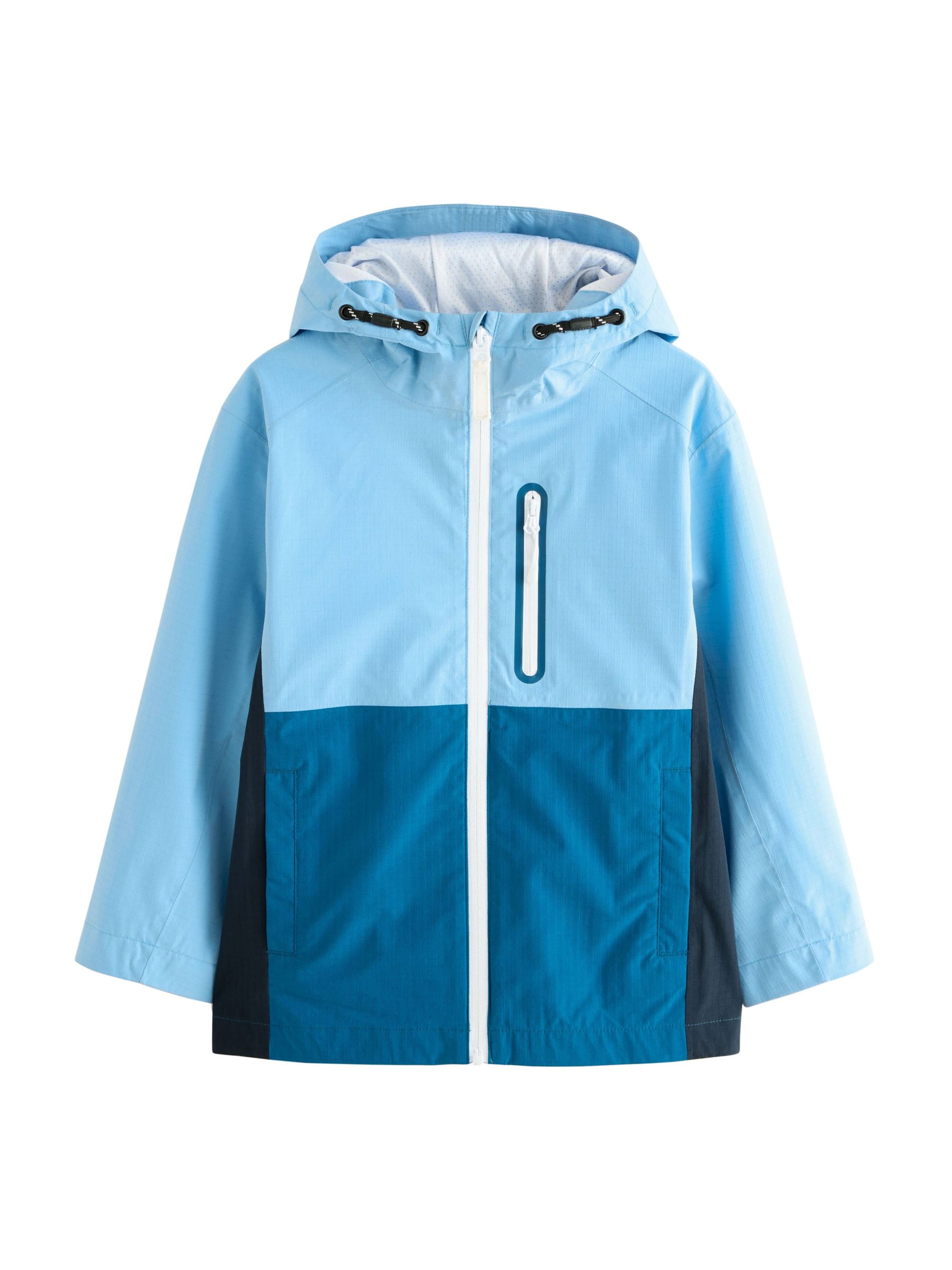 Next Övergångsjacka i blå: framsida