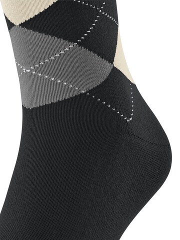 FALKE Socken 'Sensitive Argyle'‌ in Schwarz