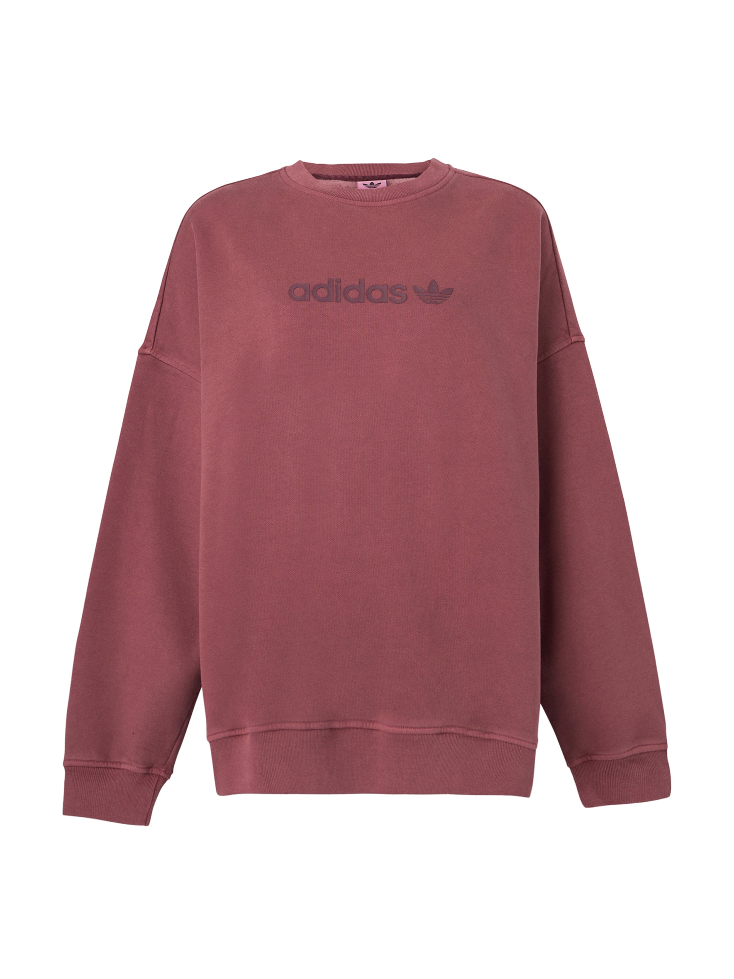 Sweat-shirt 'ESS' ADIDAS ORIGINALS en marron : devant