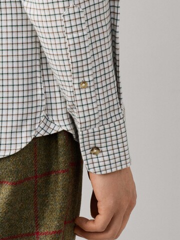 Hackett London Regular fit Button Up Shirt in Green