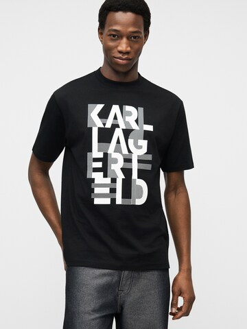Karl Lagerfeld Tričko - Čierna