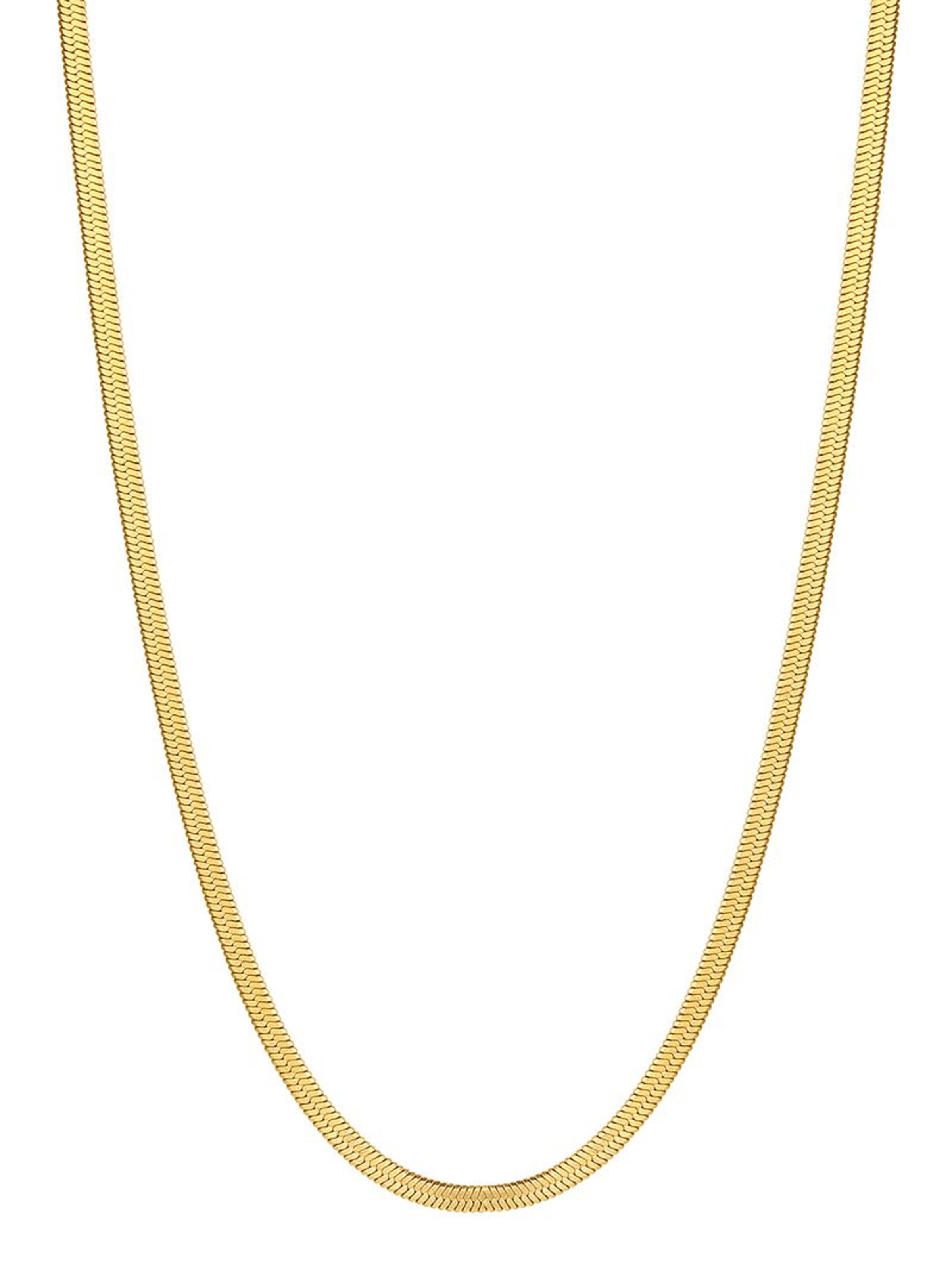 Hey Happiness - Cadena 'Viper' en oro