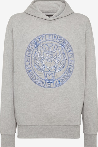 Sweat-shirt 'Tiger' Plein Sport en gris : devant