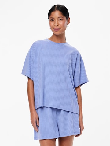 PIECES T-Shirt 'KYLIE' in Blau