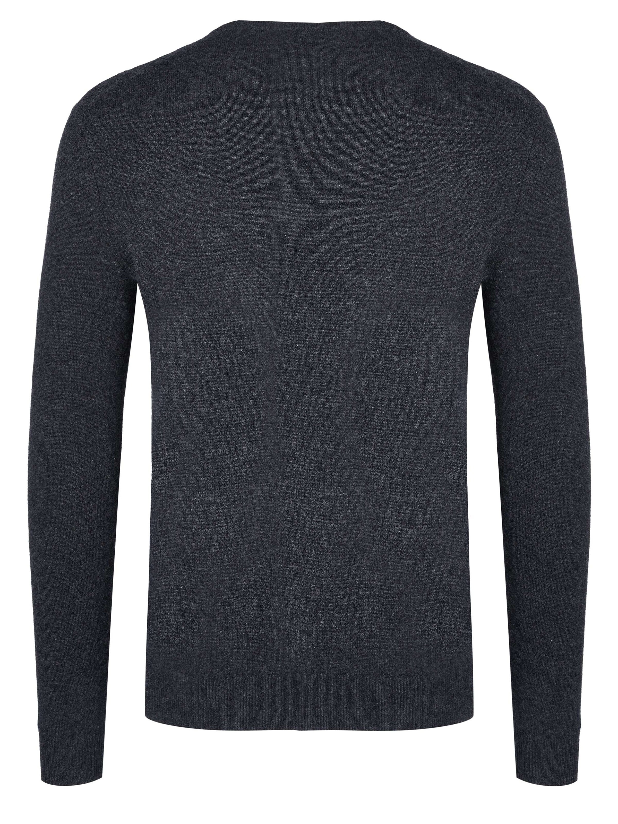 Pullover 'Malo Optimum Kaschmir Pullover Antrahrazit' di Malo in grigio