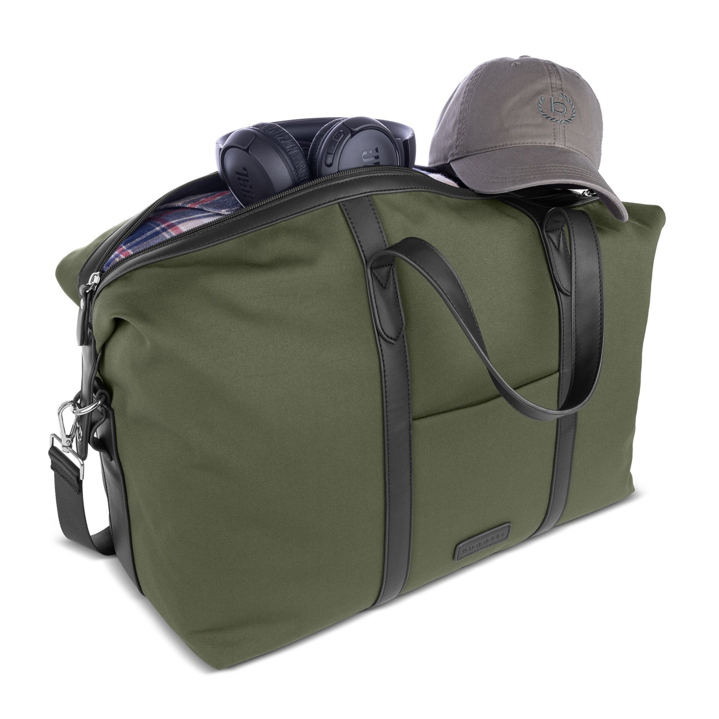 Borsa weekend 'Maro' di bugatti in verde