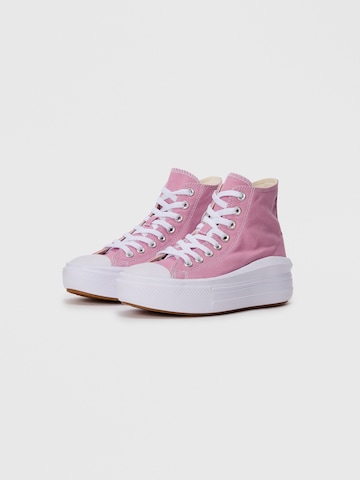 CONVERSE - Sapatilhas altas 'CTAS MOVE' em rosa