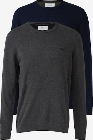s.Oliver Sweater in Blue: front