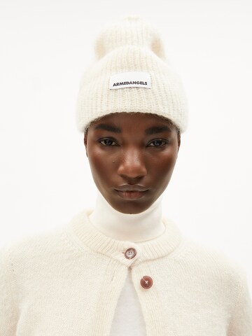 ARMEDANGELS Mütze Snowaa' in Beige: Vorderseite