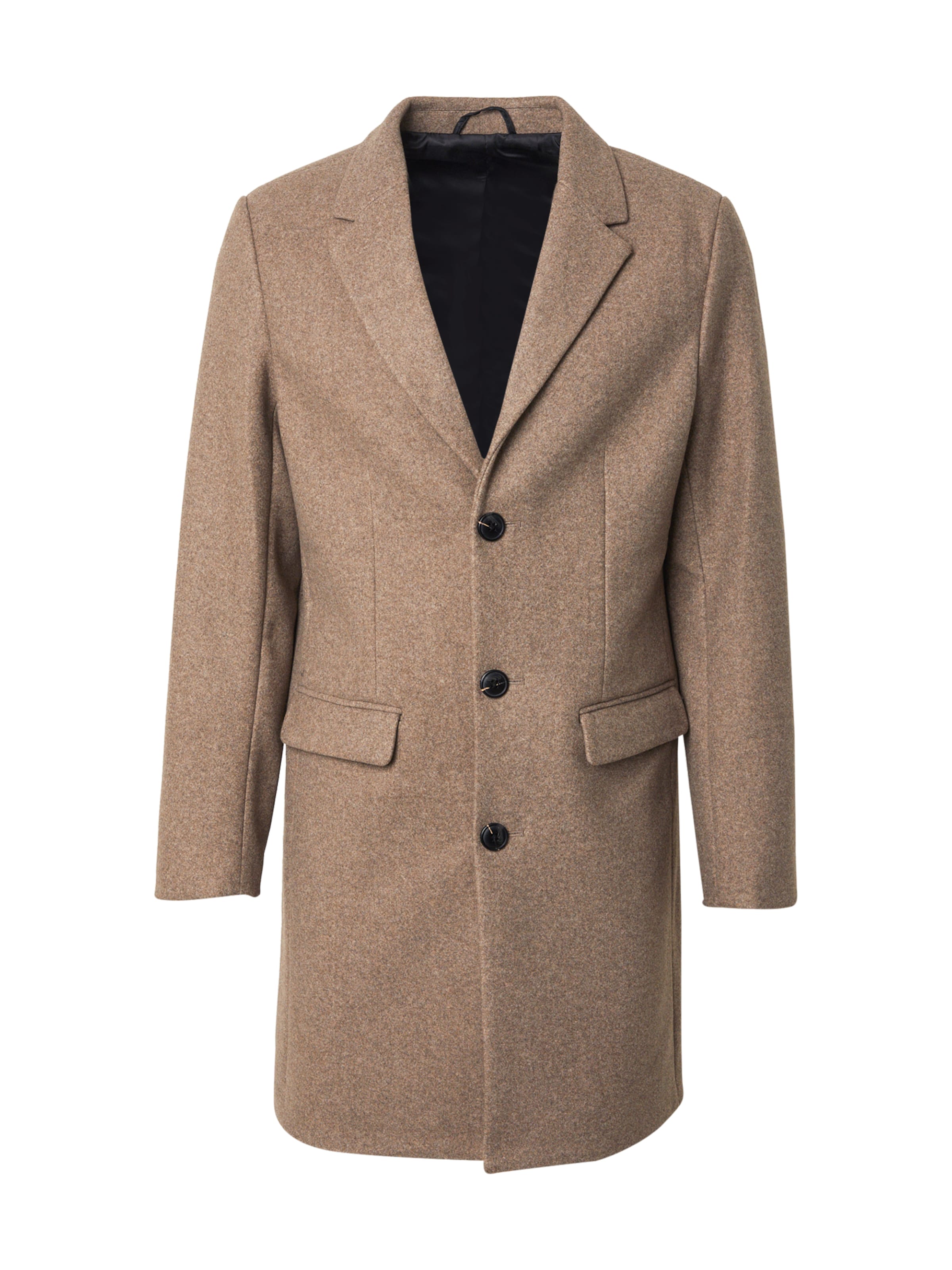 Lindbergh - Abrigo de invierno 'Classic' en marrón: frente