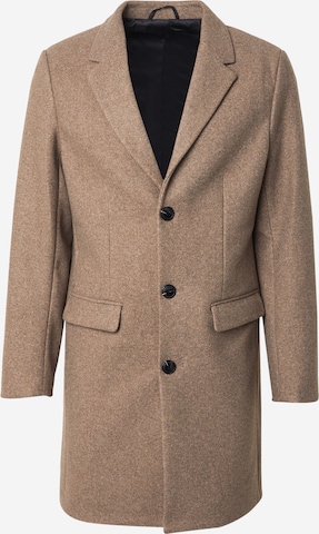 Manteau d’hiver 'Classic' Lindbergh en marron : devant