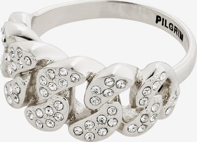 Pilgrim Ring in silber / weiß, Produktansicht