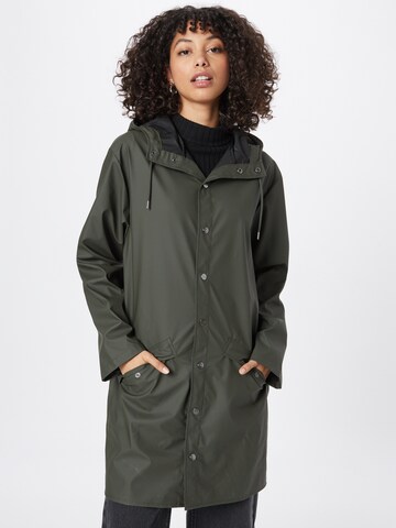 Veste fonctionnelle RAINS en vert : devant