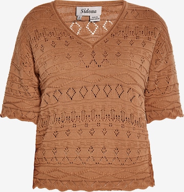 Sidona Sweater in Brown: front