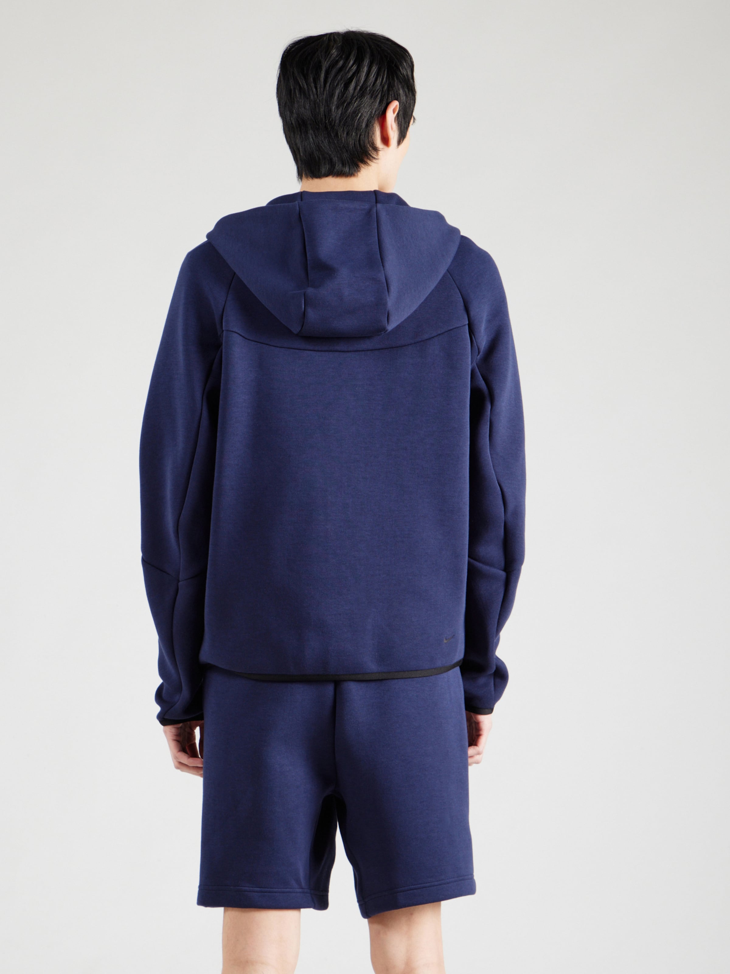 navy old season tech fleece