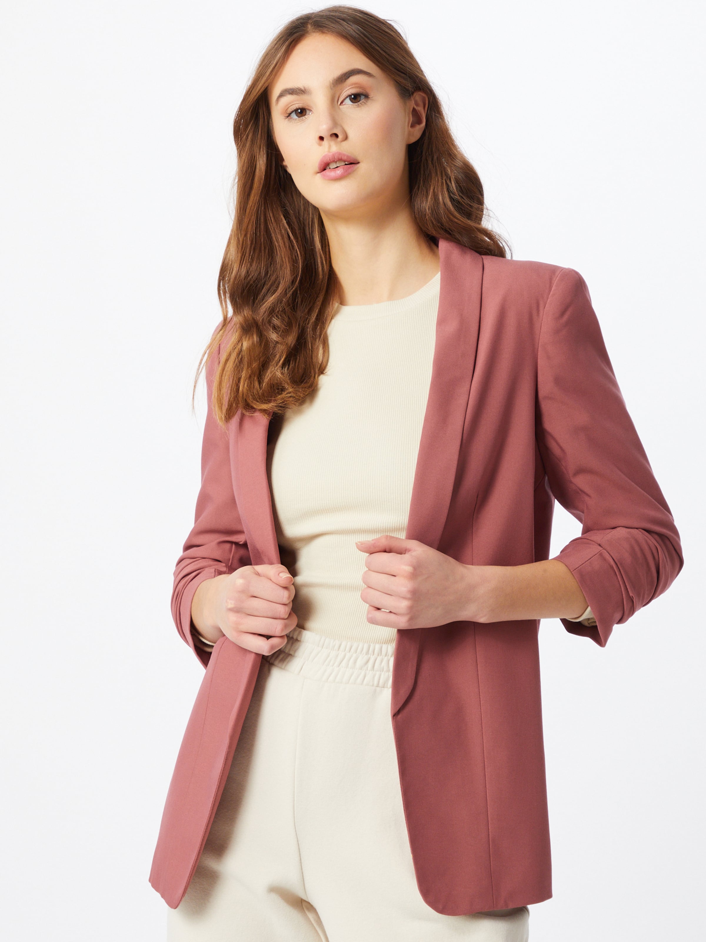 maroon long blazer