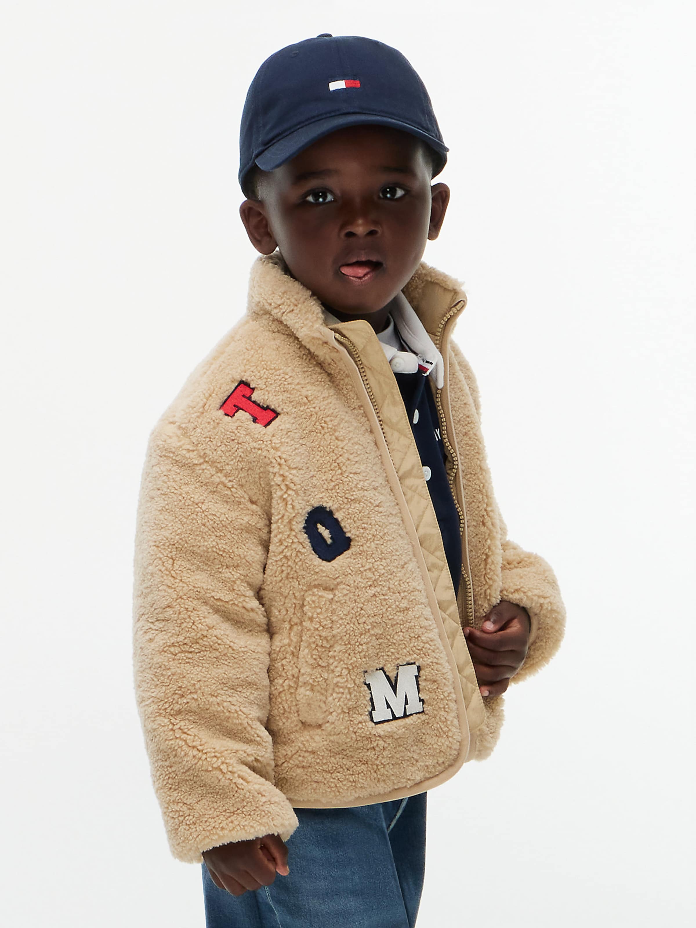 TOMMY HILFIGER Between-season jacket in Beige