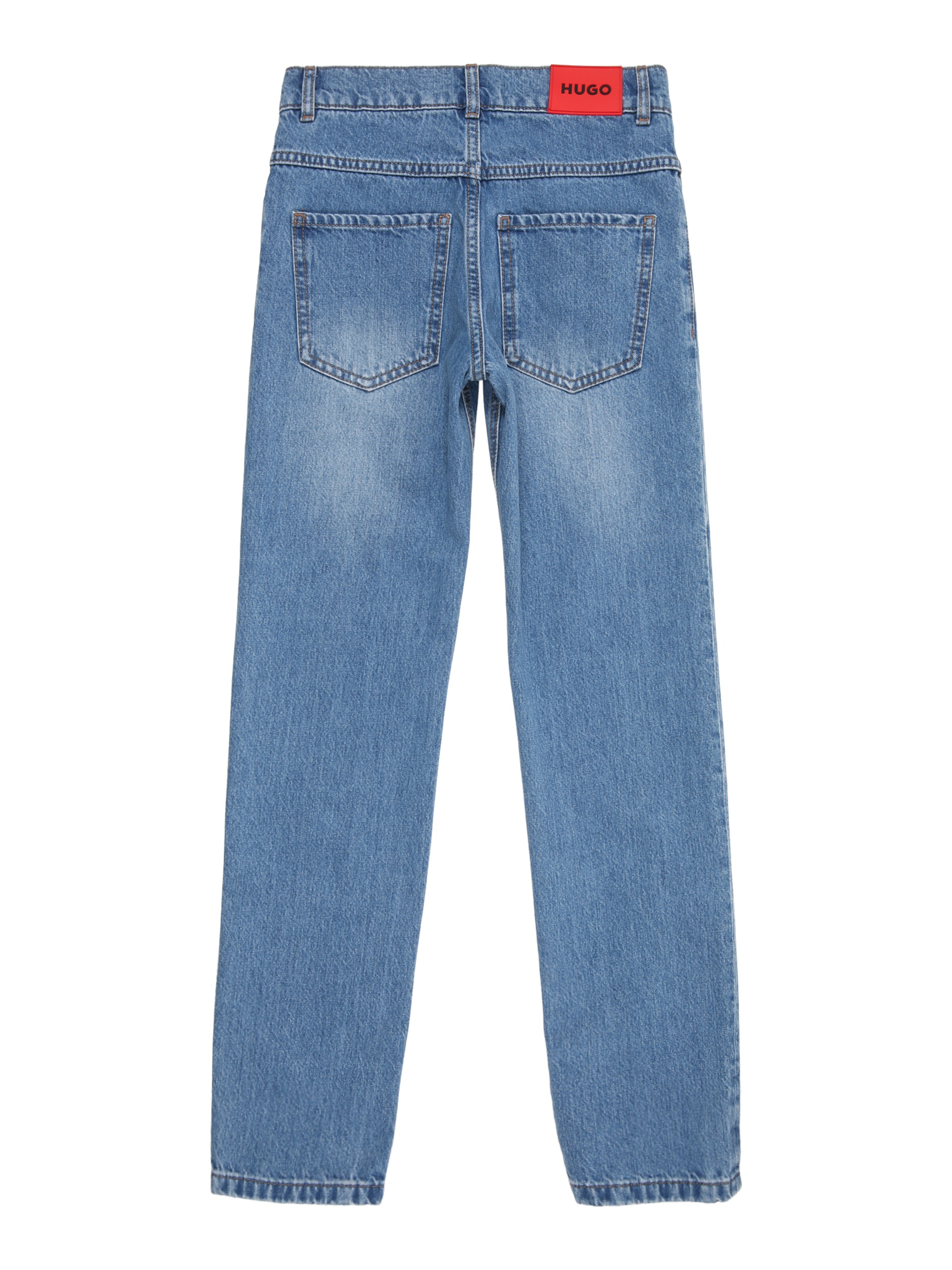 HUGO Regularen Kavbojke | modra barva
