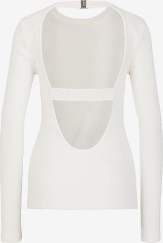 REPLAY Shirt 'COSTINA' in White: front