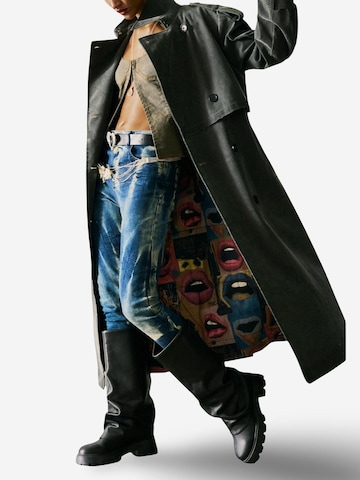 Desigual Winter Jacket 'CHAQ_TRENCH REPRISE 26SWEWXC' in Grey