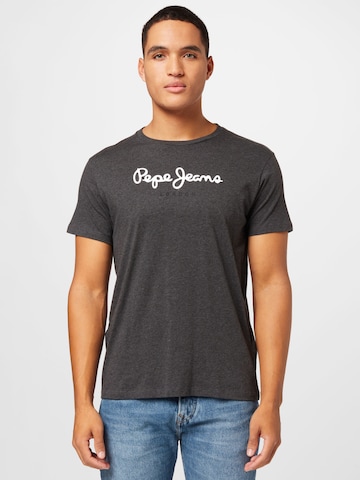 T-Shirt 'Eggo' Pepe Jeans en gris : devant