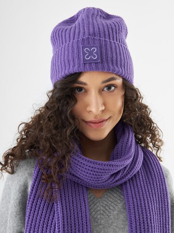 Bonnet CODELLO en violet : devant