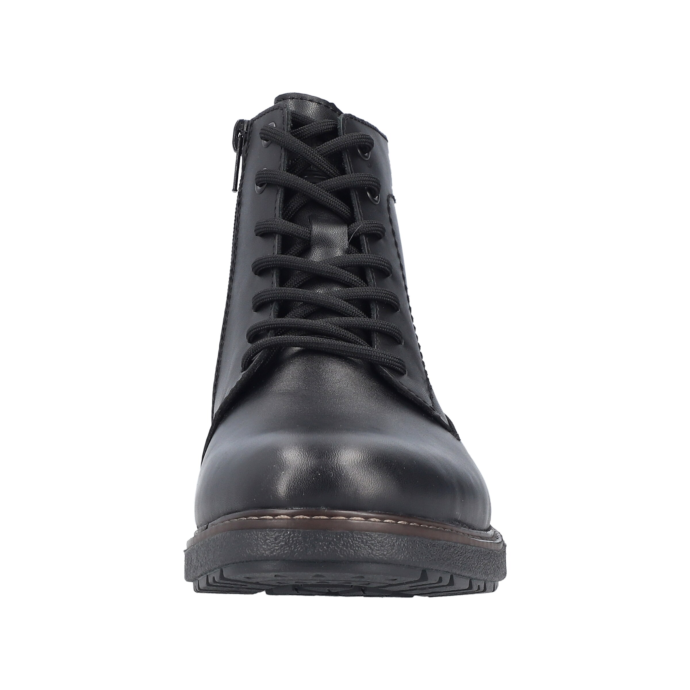 Rieker Lace-Up Boots in Black
