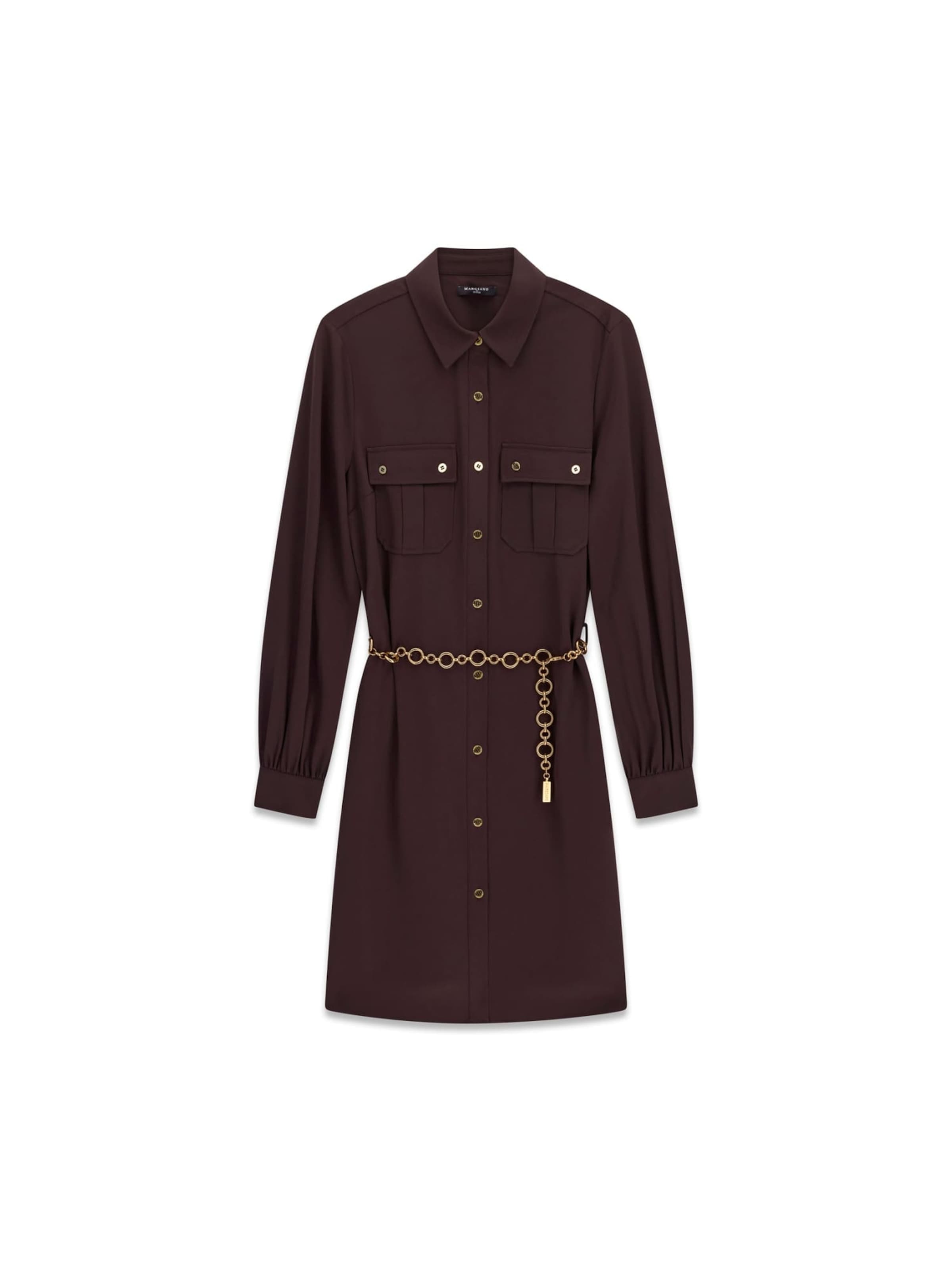 MARCIANO LOS ANGELES Kleid in Braun: Vorderseite