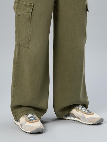 Flower Mountain Platform trainers 'PUERH UNI L.E.' in Beige: front